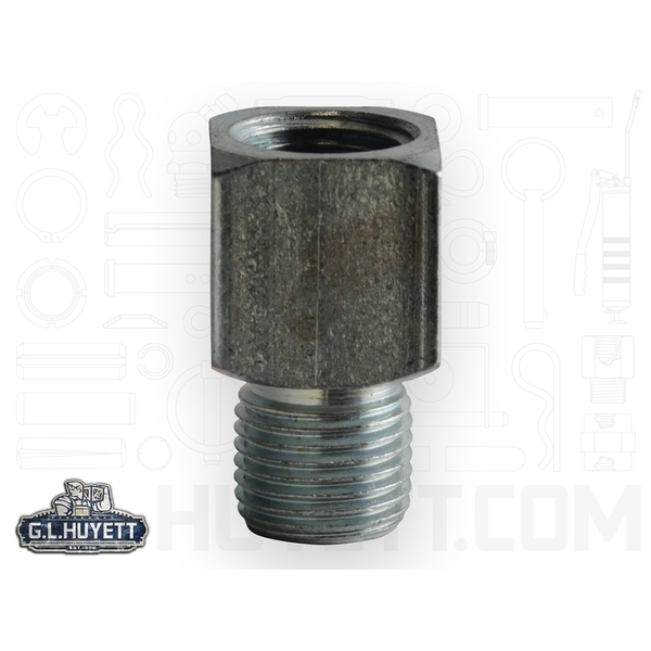 Lincoln Tubing Connector, Bulkhead, Straight L13154